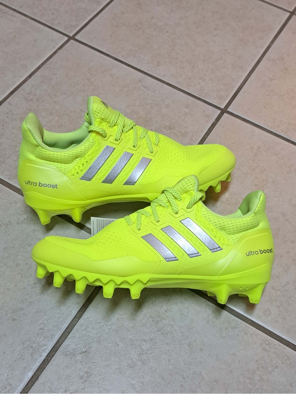 Adidas Ultraboost Football Cleats - Men's size 10.5